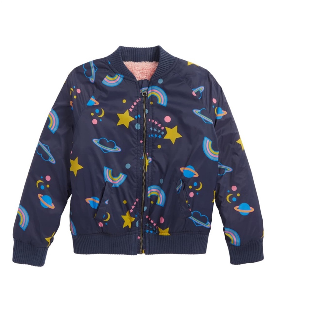 Tucker + Tate Reversible Faux Fur Bomber Jacket